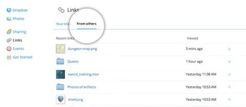 Dropbox Links