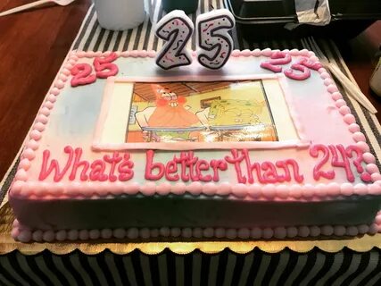 What’s better than 24? 25!! Spongebob birthday cake #spongeb