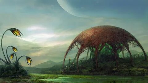 Alien World Alien worlds, Alien planet, Fantasy landscape