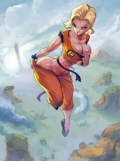 🔞 Android 18 wearing Krillin's clothes (cutesex... Western Х