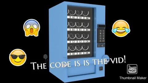 the code to the vending machine in horrific housing - YouTub