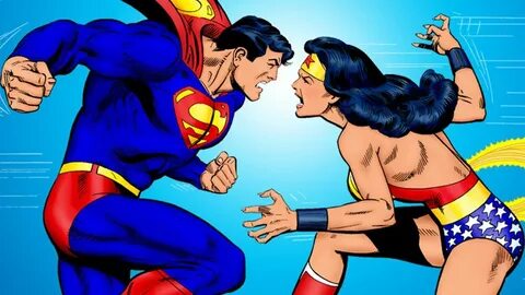 Superman vs Wonder Woman (Injustice: Gods Among Us - Goldy v