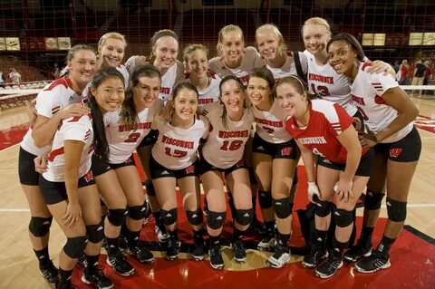 Wisconsin Women's Volleyball Volleyball Games.