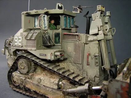 D9R "Doobi" Armored Bulldozer - Каропка.ру - стендовые модел