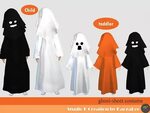 ghost sheet costume for kids Sheet costume, Kids costumes, S