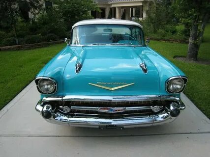 Cars - 1957 Chevrolet Bel Air 150 210 Tropical Turquoise