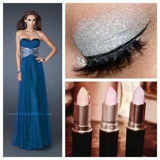 20 Best Light Blue Dress For Prom Makeup images on Beautiful