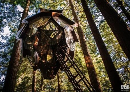 Pinecone Treehouse: новый фантастический домик на дереве