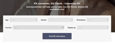 How To Update Tinder Kik Flirt Usernames