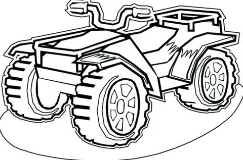 Four Wheeler Coloring Pages At GetDrawings.com Free For ... 