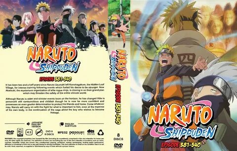 DVD Naruto Shippuden Complete Box 1 2 3 4 ( Epi 1-500 End) E