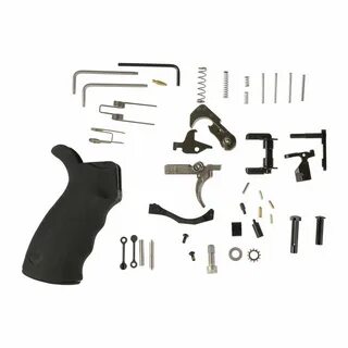 Spikes Tactical AR-15 Enhanced Lower Receiver Parts Kit Flat