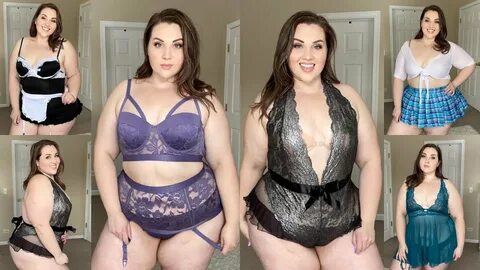 Affordable Plus Size Lingerie Try-On Haul! 💕 LingeRAE Week 2
