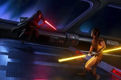 2560x1700 Star Wars Darth Revan Vs Bastila Shan Chromebook P