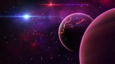 Nuevos planetas en el universo Fondo de pantalla 4k Ultra HD