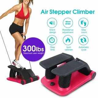 2020 Air Stepper Climber Exercise Fitness Thigh Machine W/LC