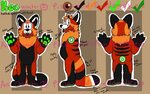 Keo's Reference 2017-18 by KeotheRedPanda -- Fur Affinity do