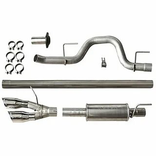 Roush Cat-Back Exhaust Kit 3" Stainless Steel With Dual Rear