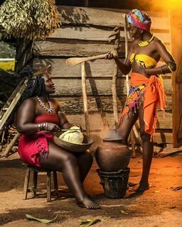 This Photo Shoot Celebrating Strong Ugandan Women is Literal