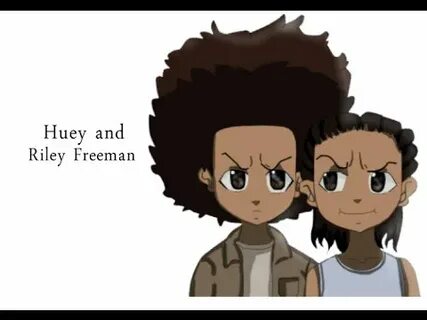 how to draw Huey and Riley Freeman - YouTube