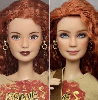 Artist Repaints Dolls In A More Realistic Way Bored Panda