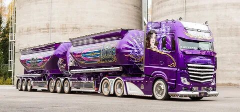 New A Lowrider Themed Semi, That Is A Working Truck For Haul