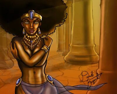 Nubian Warrior Queen, by Eve Ventrue. 