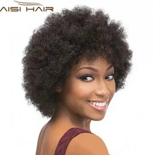 Купить kinky curly wig african american short wigs black afr