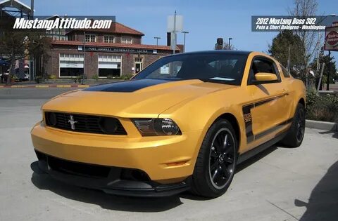 Yellow Blaze 2012 Boss 302 Ford Mustang Coupe - MustangAttit