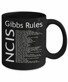 NCIS Gibbs Rules - 11oz Coffee Mug - Gift For NCIS Lovers Wi
