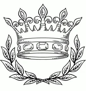 9 Pics Of King And Queen Crown Coloring Pages - King Crown .