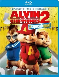 Alvin and the Chipmunks: The Squeakquel Blu-ray/DVD 2 Discs 