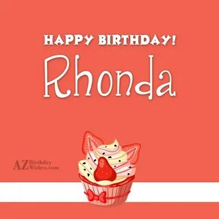 Happy Birthday Rhonda - AZBirthdayWishes.com