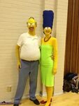 Homer and Marge Simpson - Halloween Costume Contest at Costu