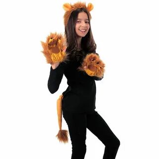 Girls Lion Costume Accessory Kit Lion costume, Lion costume 