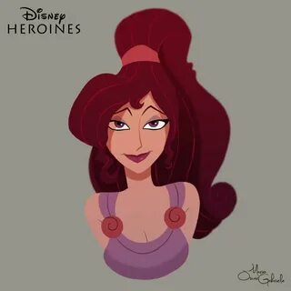 Disney Heroines:Meg by Mario Oscar Gabriele on Devinart Pers