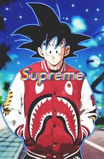 Supreme Anime Goku Wallpapers - Wallpaper Cave
