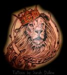 Tribal Tattoo Lion of Judah Roaring Lion of Judah by SirBloo