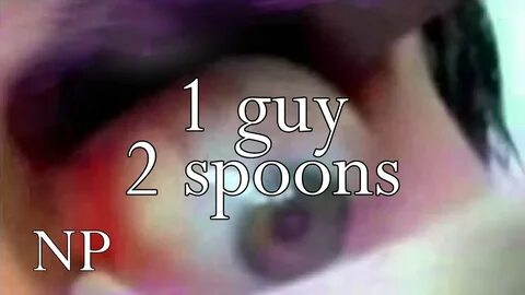 1 guy 2 spoons - YouTube