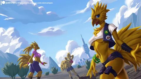 Chocobos by Playfurry Final Fantasy Know Your Meme