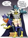 Chicago Spanking Review Comics Page 1 - Batman Spanks Batgir