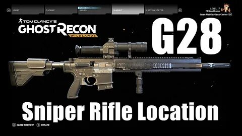 Ghost Recon Wildlands G28 Sniper Rifle Location - YouTube