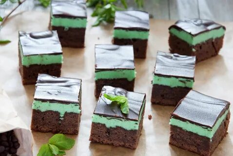 Recipe for Mint Brownies (or Grasshopper Brownies)