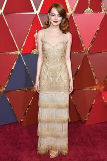 Emma Stone - Oscars 2017 Red Carpet in Hollywood * CelebMafi