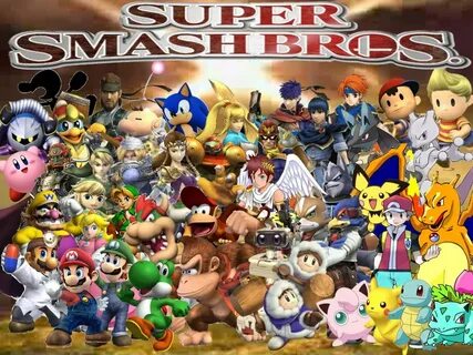 Free download Super Smash Bros Logo Wallpaper Super smash br