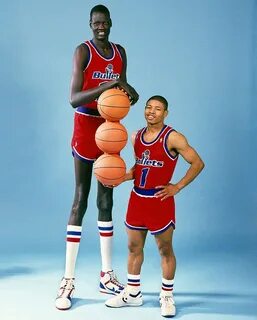 The NBA's Tallest and Shortest Together Basketball players n