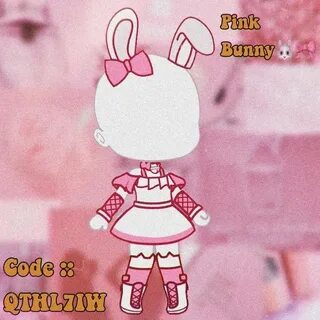 Gacha outflit "Pink Bunny" 🐰 Club outfits, Club outfit ideas