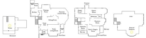 Halliwell Manor Floor Plan Notsalony Deviantart - Home Plans