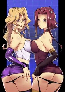 Xbooru - 1girl akiza izinski ass konami mai valentine yu-gi-