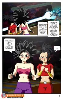 Goku x Caulifla and Kale Comic Dragon Ball Know Your Meme